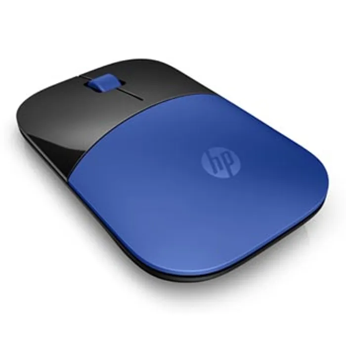 Główne zdjęcie produktu HP myš Z3700 Wireless Dragonfly Blue, 1200DPI, 2.4 [GHz], optická Blue LED, 3tl., 1 koleč