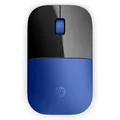 HP Mysz Z3700 Dragonfly Blue, 1200DPI, 2.4 [GHz], optyczna Blue LED, 3kl., bezprzewodowa, niebieska, 1 szt AA, Windows 7/8/10, Mac