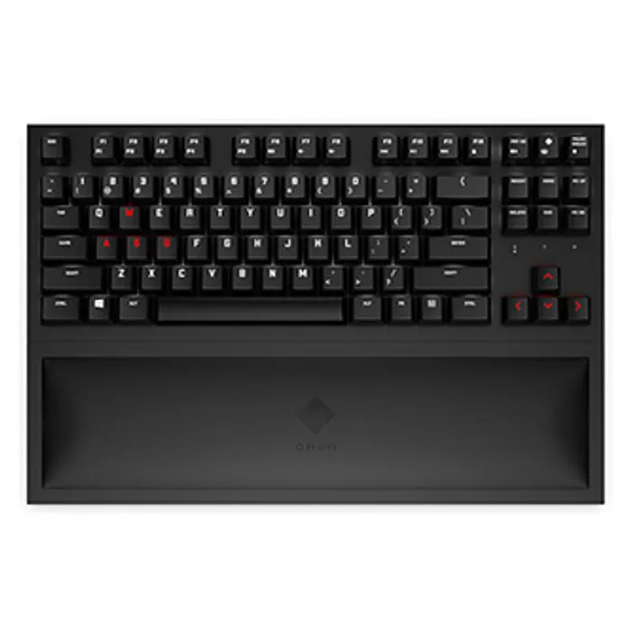 Główne zdjęcie produktu HP Omen Spacer TKL, Klávesnice integrovaná, US, herní, mechanická, podsvícená typ 2.4 [GH