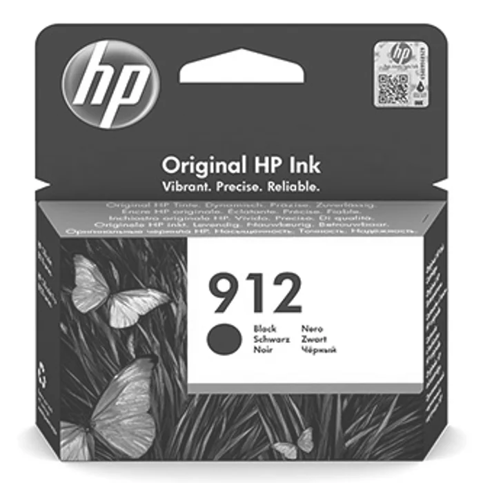 Główne zdjęcie produktu HP originální ink 3YL80AE, HP 912, black, 300str., high capacity, HP Officejet 8012, 8013