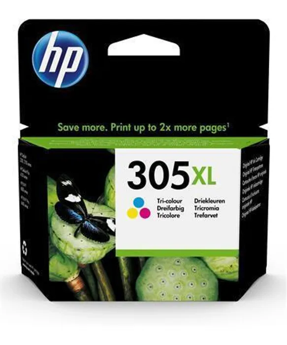 Główne zdjęcie produktu HP originální ink 3YM63AE, Tri-colour, High yield, HP DeskJet 2300, 2710, 2720, Plus 4100