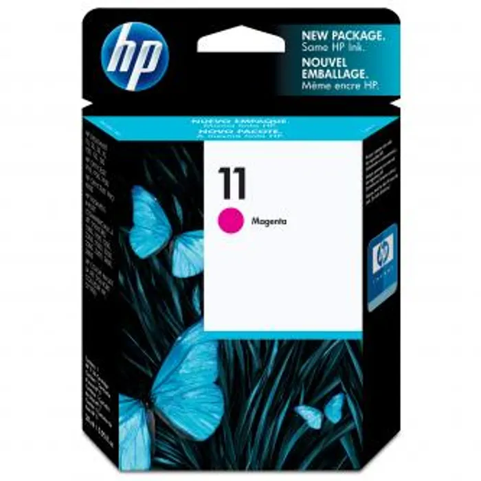 Główne zdjęcie produktu HP originální ink C4837AE, HP 11, magenta, 1750str., 28ml, HP Business InkJet 2xxx, Desig