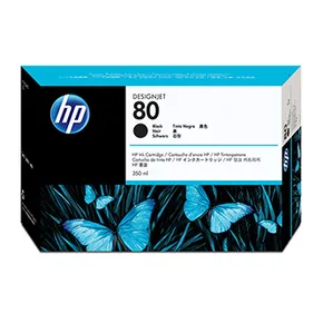 HP oryginalny ink / tusz C4871A, HP 80, black, 350ml, HP DesignJet 1050, C, 1055, C, CM