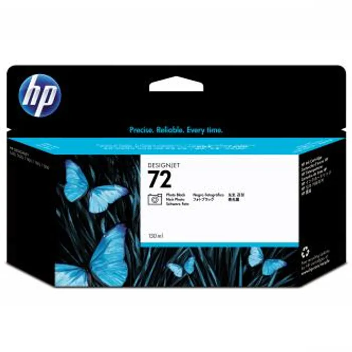 Główne zdjęcie produktu HP originální ink C9370A, HP 72, photo black, 130ml, HP Designjet T1100, T770