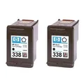 HP oryginalny ink / tusz CB331EE, HP 338, black, 900 (2x450)s, 2x11ml, HP 2-pack +  paper 2-Pack, C8765EE, PSC-1610, OJ-6210, Desk