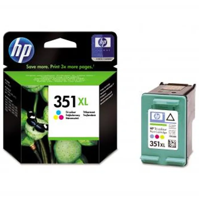 Główne zdjęcie produktu HP originální ink CB338EE, HP 351XL, color, 14ml, HP Officejet J5780, J5785