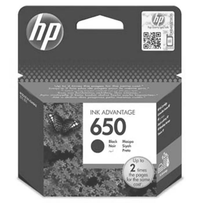 Główne zdjęcie produktu HP originální ink CZ101AE, HP 650, black, 360str., 6,5ml, HP Deskjet Ink Advantage 2515Ai