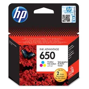 HP oryginalny ink / tusz CZ102AE, HP 650, color, 200s, HP Deskjet Ink Advantage 2515 AiO, 3515 e-Ai0, 3545