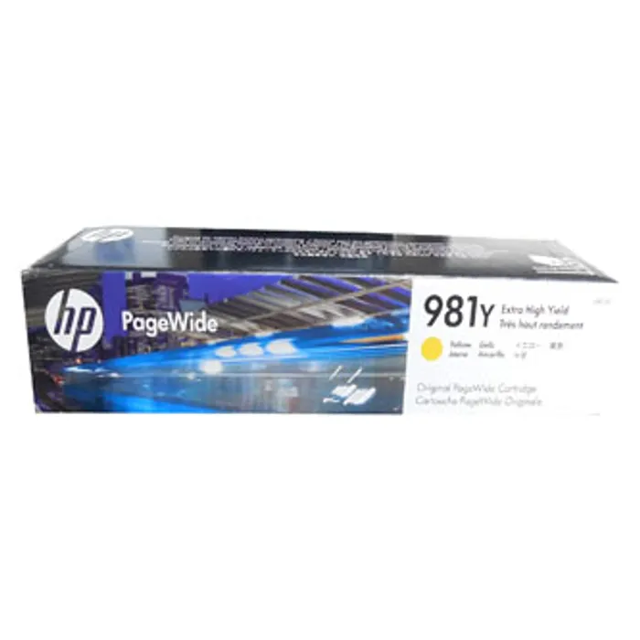 Główne zdjęcie produktu HP originální ink L0R15A, HP 981Y, yellow, 16000str., 185ml, extra high capacity, HP Page