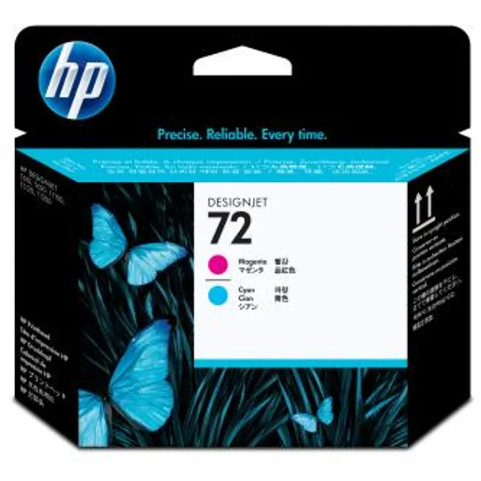 Główne zdjęcie produktu HP originální tisková hlava C9383A, HP 72, magenta/cyan, HP Designjet T1100, T770