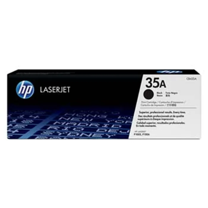 Główne zdjęcie produktu HP originální toner CB435A, black, 1500str., HP 35A, HP LaserJet P1005, 1006, O