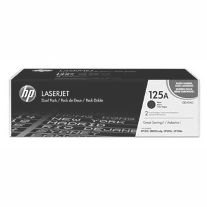 Główne zdjęcie produktu HP originální toner CB540AD, black, 2200str., HP 125A, HP Color LaserJet CP1215, 1515, 15