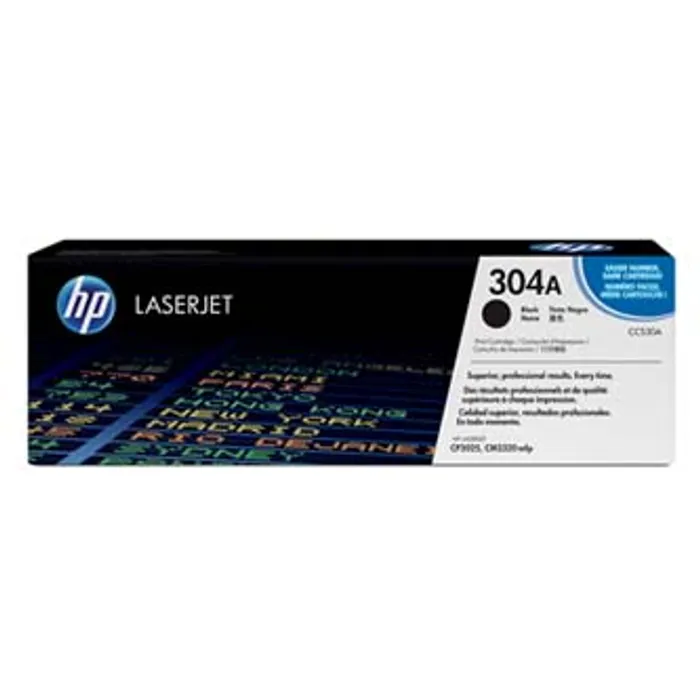 Główne zdjęcie produktu HP originální toner CC530A, black, 3500str., HP 304A, HP Color LaserJet CP2025, CM2320, O