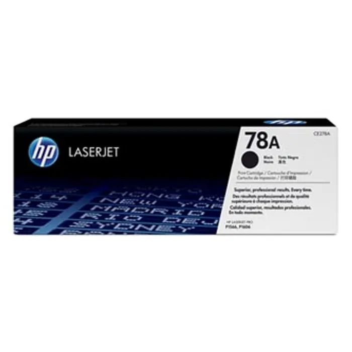 Główne zdjęcie produktu HP originální toner CE278A, black, 2100str., HP 78A, HP LaserJet Pro P1566, M1536, O