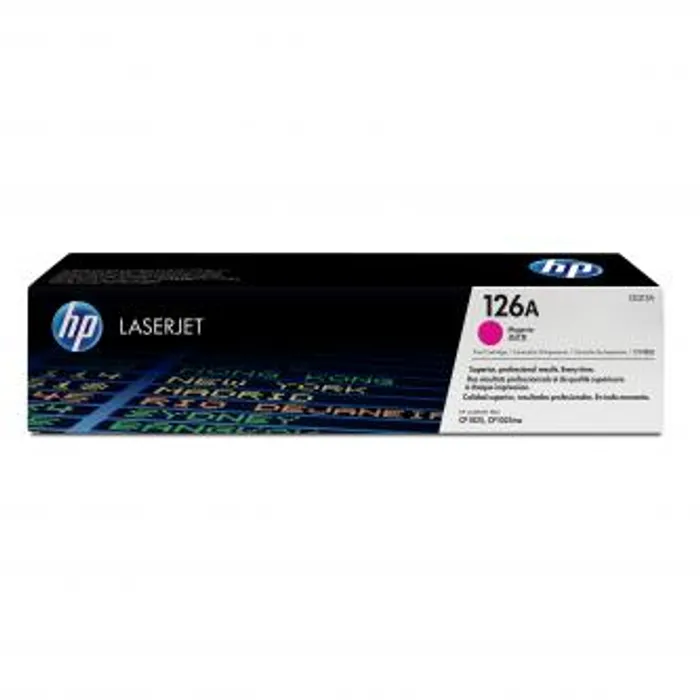 Główne zdjęcie produktu HP originální toner CE313A, magenta, 1000str., HP 126A, HP LaserJet Pro CP1025, 1025nw, M