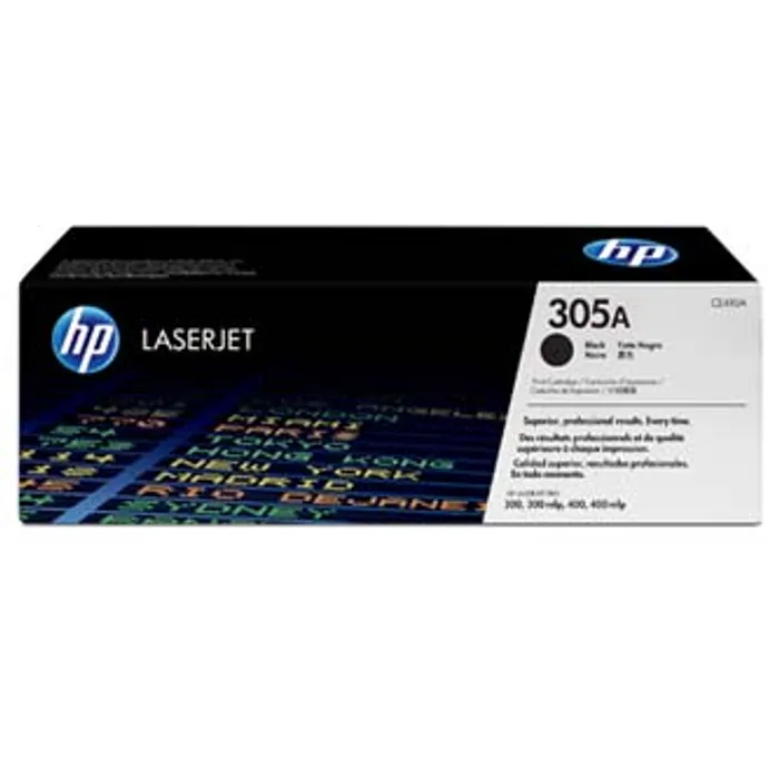 Główne zdjęcie produktu HP originální toner CE410A, black, 2090str., HP 305A, HP LaserJet Pro 400 M451dn, M451nw,