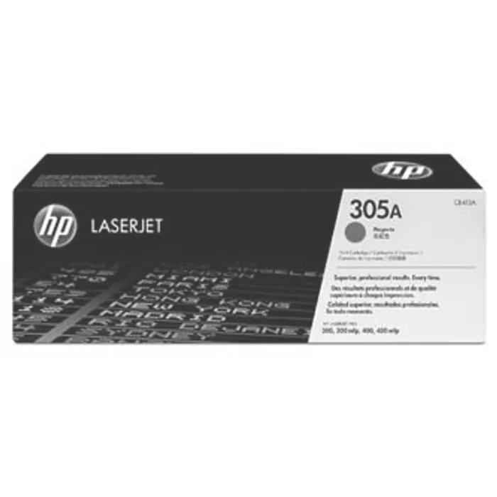 Główne zdjęcie produktu HP originální toner CE413A, magenta, 2600str., HP 305A, HP Color LaserJet Pro M375NW, Pro