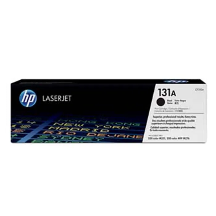 Główne zdjęcie produktu HP originální toner CF210A, black, 1520str., HP 131A, HP LaserJet Pro 200 M276n, M276nw,,
