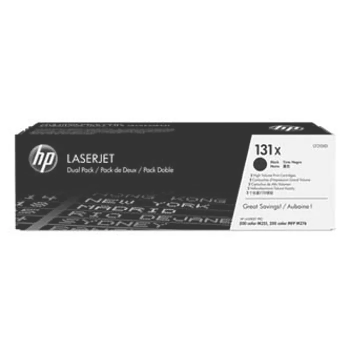 Główne zdjęcie produktu HP originální toner CF210XD, black, 4800str., HP 131X, high capacity, HP LaserJet Pro 200