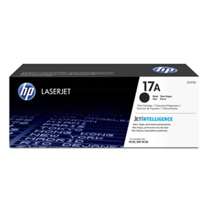 Główne zdjęcie produktu HP originální toner CF217A, black, 1600str., HP 17A, HP LaserJet Pro M102a, M130a, O