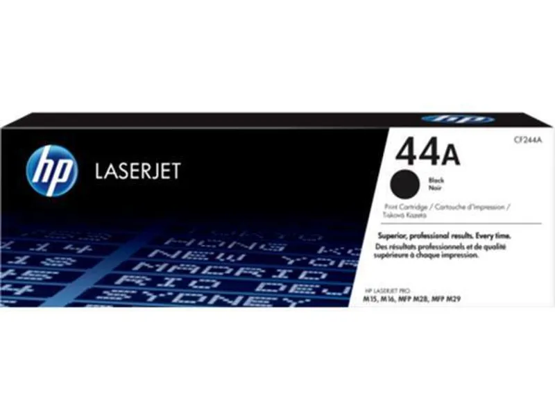 Główne zdjęcie produktu HP originální toner CF244A, black, HP 44A, HP LaserJet Pro M15, Pro M28, O