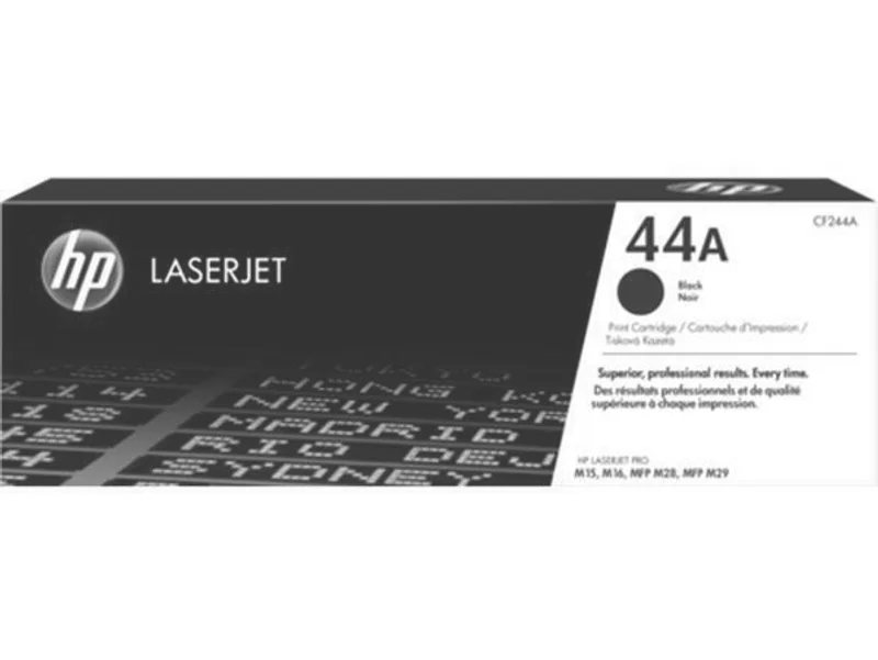 Główne zdjęcie produktu HP originální toner CF244A, black, HP 44A, HP LaserJet Pro M15, Pro M28, O
