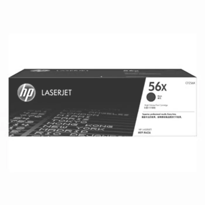 Główne zdjęcie produktu HP originální toner CF256X, black, 12300str., HP 56X, High capacity, HP LaserJet MFP M436