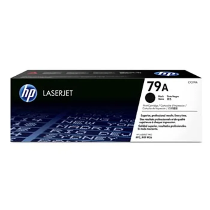 Główne zdjęcie produktu HP originální toner CF279A, black, 1000str., HP 79A, HP LaserJet Pro M12a, M12w, M26a, M2