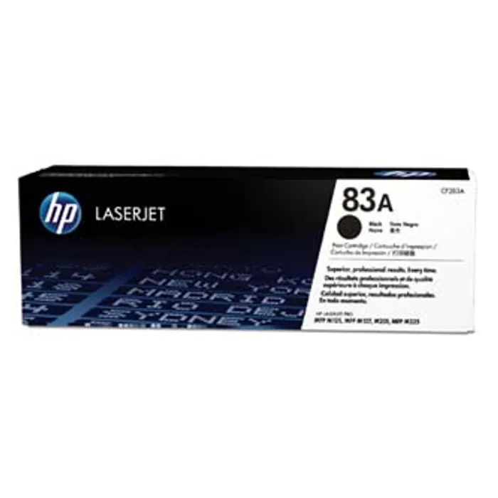 Główne zdjęcie produktu HP originální toner CF283A, black, 1500str., HP 83A, HP LJ Pro M201dw,201n,MFP M125a,125n