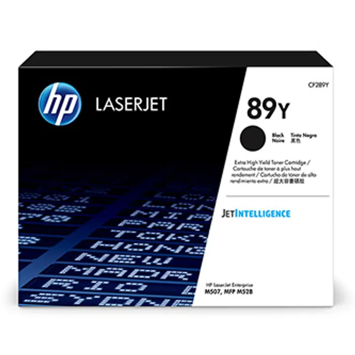 Główne zdjęcie produktu HP originální toner CF289Y, black, 20000str., HP 89Y, extra high capacity, HP LaserJet En