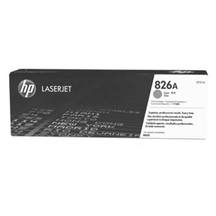 Główne zdjęcie produktu HP originální toner CF311A, cyan, 31500str., HP 826A, HP Color LaserJet Enterprise M855dn