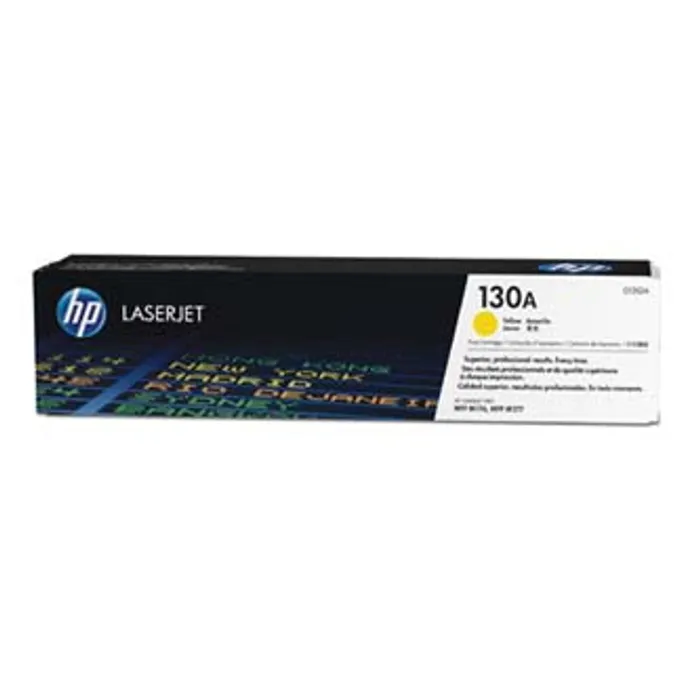 Główne zdjęcie produktu HP originální toner CF352A, yellow, 1000str., HP 130A, HP Color LaserJet Pro M176n, M177f