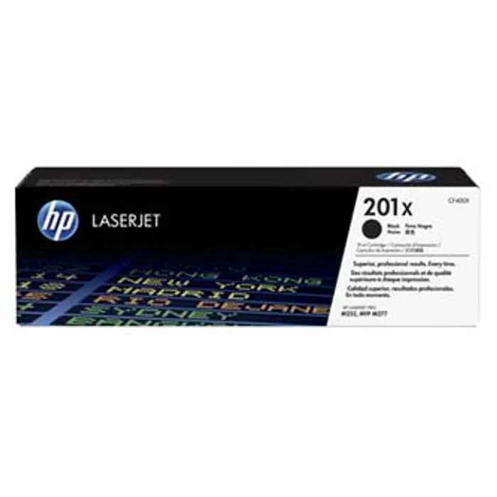Główne zdjęcie produktu HP originální toner CF400X, black, 2800str., HP 201X, HP Color LaserJet MFP 277, Pro M252
