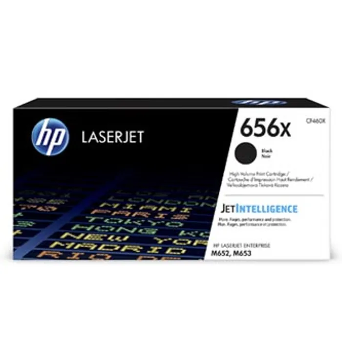 Główne zdjęcie produktu HP originální toner CF460X, black, 2700str., HP 656X, high capacity, HP LaserJet Enterpri