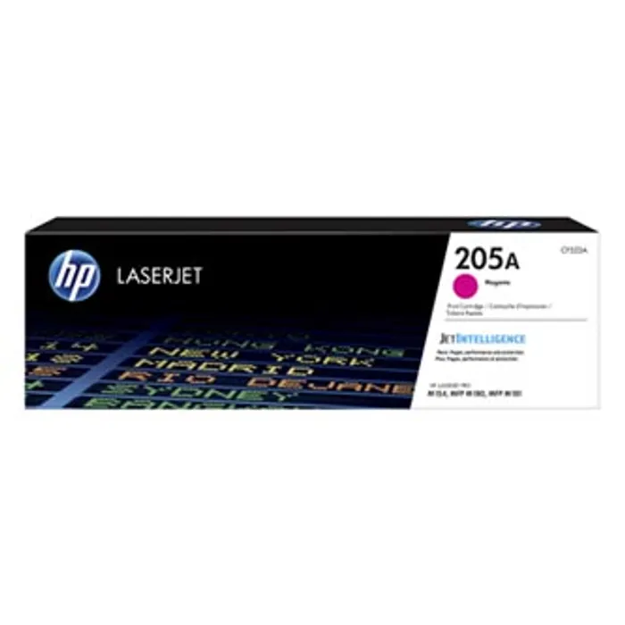 Główne zdjęcie produktu HP originální toner CF533A, magenta, 900str., HP 205A, HP Color LaserJet Pro M180n, M181f