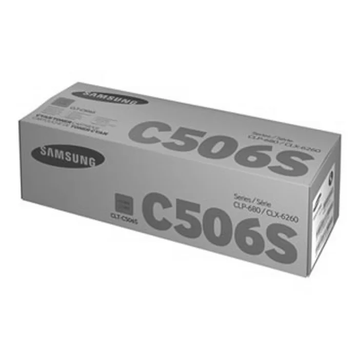 Główne zdjęcie produktu HP originální toner SU047A, CLT-C506S, cyan, 1500str., C506S, Samsung CLP-680DW, CLP-680N