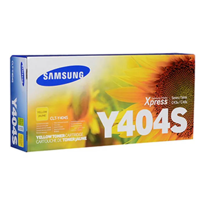 Główne zdjęcie produktu HP originální toner SU444A, CLT-Y404S, yellow, 1000str., Y404S, Samsung Xpress SL-C430, S