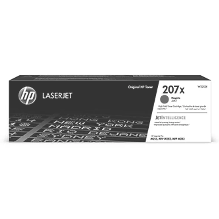 Główne zdjęcie produktu HP originální toner W2213X, magenta, 2450str., HP 207X, HP Color LaserJet Pro M255, MFP M