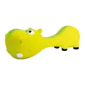 Kucyk leżący - kształt hantli, z dźwiękiem, 22 cm, lateks, zielony, HipHop