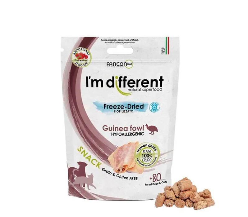 Główne zdjęcie produktu I´M DIFFERENT SNACK perlička -mrazem sušený pamlsek, 40 g