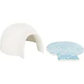Następne zdjęcie produktu Igloo z chłodzącą płytą ceramiczną, 13 x 9 x 15 cm, białe