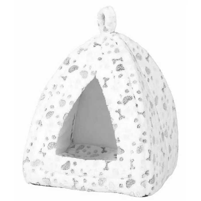 Główne zdjęcie produktu Iglú LINGO plyšové 32 x 42 x 32 cm, bílo/béžová