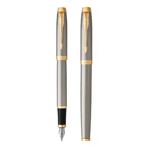 IM Brushed Metal GT plnící pero -F- PARKER