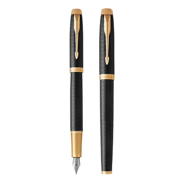 Główne zdjęcie produktu IM Premium Black GT plnící pero -F- PARKER