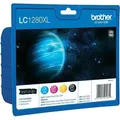 Brother oryginalny ink / tusz LC-1280XLVALBP, CMYK, 2400/3x1200s, high capacity, Brother MFC-J6910DW