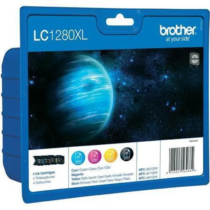 Główne zdjęcie produktu Inkjet cart.multipack pro "MFC J6910DW" tiskárnu, BROTHER B+C+M+Y, 1x 2 400, 3x 1 200 stra