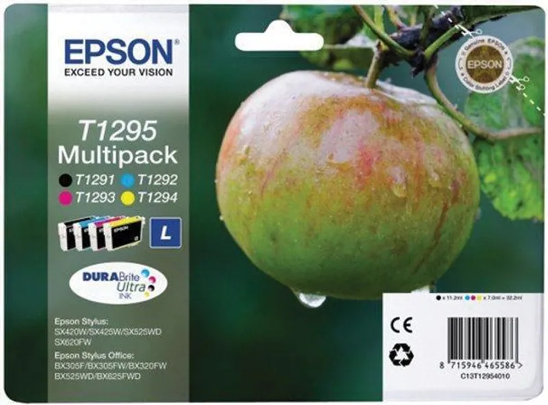 Główne zdjęcie produktu Inkjet cart.multipack pro "Stylus SX420W" tiskárnu, EPSON B+C+M+Y, 32,2ml