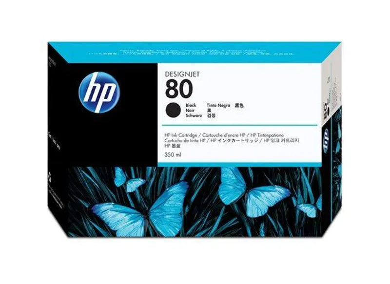 Główne zdjęcie produktu Inkjet cart.pro "DesignJet 1050C, 1055CN" tiskárny, HP "Nr..80" Černá, 350ml