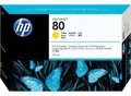 Inkjet cart.pro "DesignJet 1050C, 1055CN" tiskárny, HP "Nr..80" Žlutá, 175ml