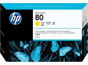 Inkjet cart.pro "DesignJet 1050C, 1055CN" tiskárny, HP "Nr..80" Žlutá, 175ml